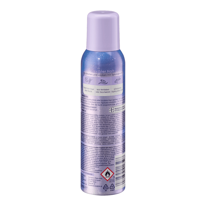 Balea Spray pentru ondulare, fără clătire, de noapte, 150 ml WALTI