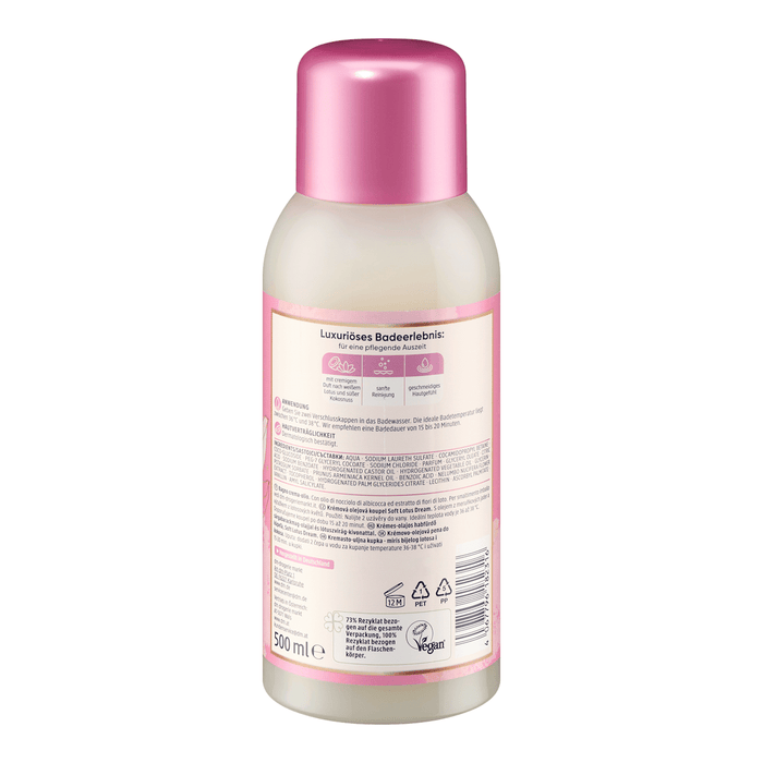 Balea Ulei de baie cremă  Soft LOTUS DREAM, 500 ml - WALTI WALTI