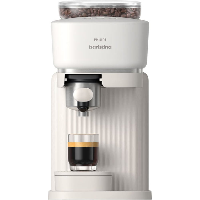 Espressor manual PHILIPS Baristina BAR300/00, 1.2l, 1550W, 16 bar, alb WALTI
