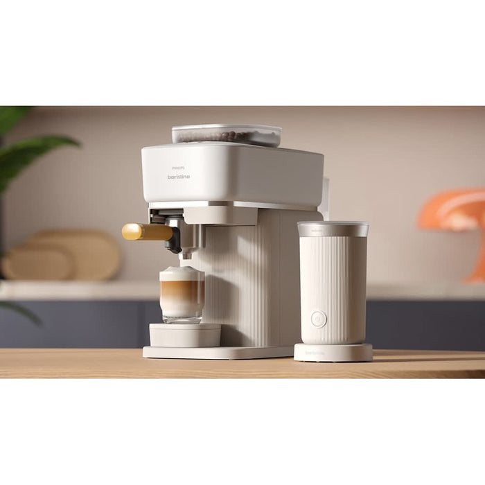 Aparat de spumare lapte PHILIPS Baristina BAR311/00, 0.12l, alb WALTI