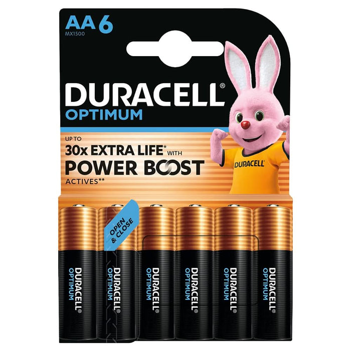 Baterie DURACELL Optimum AAK6, 1.5V, 6 bucati WALTI