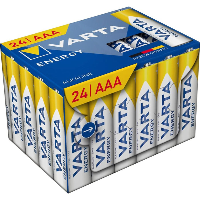 Baterii alcaline AAA VARTA Energy, 24 bucati WALTI