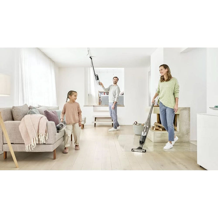 Aspirator vertical 2in1 BOSCH Flexxo Gen2 Seria 4 BBH3ALL23, 0.4l, 21.6V, autonomie max 50 min, Sistem RobustAir, maro-negru WALTI