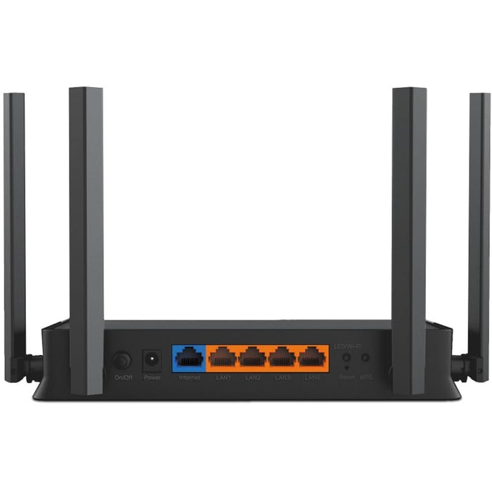 Router Wireless Gigabit TP-LINK Archer BE220 BE3600, Wi-Fi 7, Dual-Band 688 + 2882 Mbps, negru WALTI