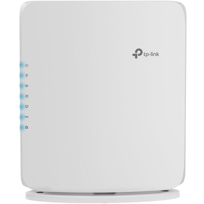 Router Wireless Gigabit TP-LINK ARCHER BE450 BE7200, Wi-Fi 7, Dual-Band 1376 + 5765 Mbps, Port 10Gbps, Port 2.5 Gbps, USB 3.0, alb - WALTI WALTI