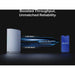 Router Wireless Gigabit TP-LINK ARCHER BE450 BE7200, Wi-Fi 7, Dual-Band 1376 + 5765 Mbps, Port 10Gbps, Port 2.5 Gbps, USB 3.0, alb - WALTI WALTI