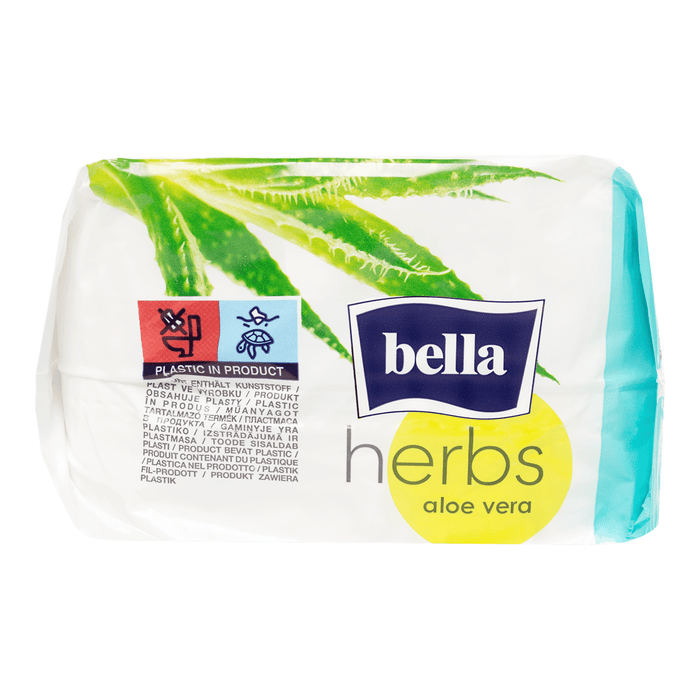 bella Absorbante normale igienice cu ierburi de aloe vera, 12 buc - WALTI WALTI