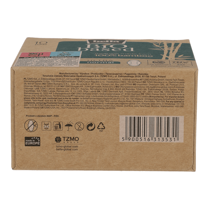 bella BIO Based absorbante normale, 10 buc WALTI