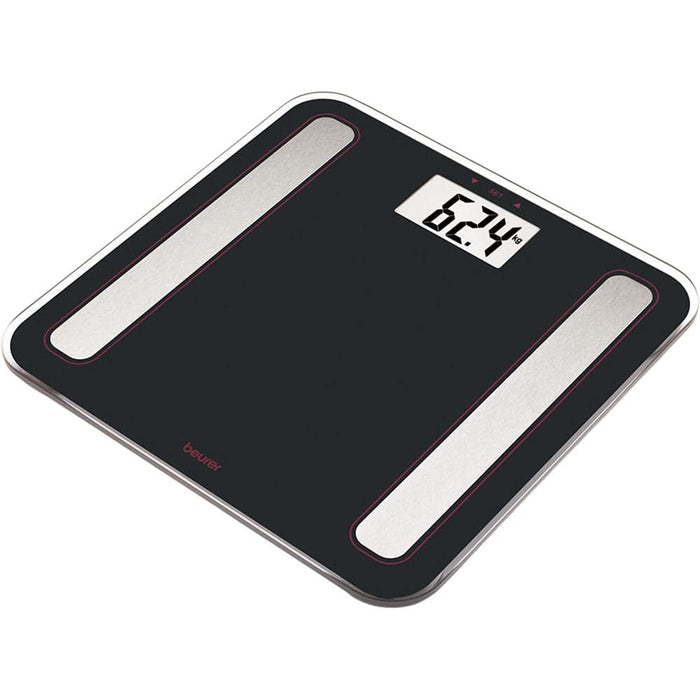 Cantar corporal BEURER BF183 LE 2025, 180kg, electronic, sticla, negru WALTI
