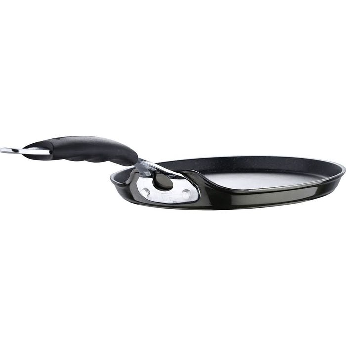 Tigaie clatite BERGNER Midnight BG-30127-GR, 24cm, aluminiu, negru WALTI