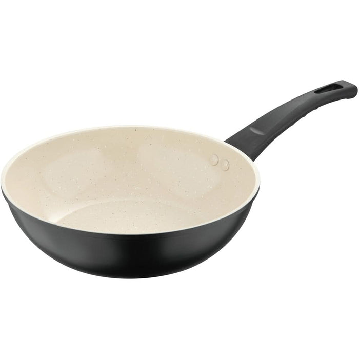 Tigaie wok BERGNER Everyday, aluminiu, 26cm, negru WALTI