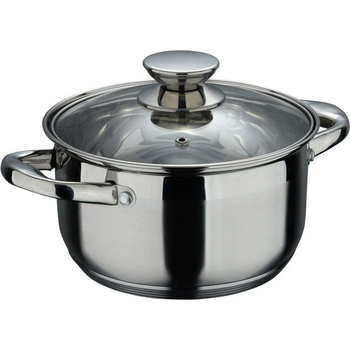Set vase BERGNER Munich BG-32144-MM-RO, 10 piese, 16-24cm, 1.8-6.1l, inox - WALTI WALTI