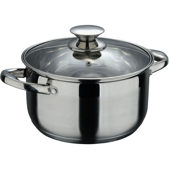 Set vase BERGNER Munich BG-32144-MM-RO, 10 piese, 16-24cm, 1.8-6.1l, inox - WALTI WALTI