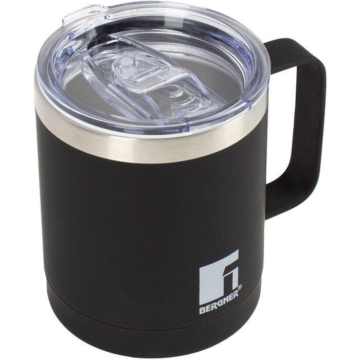 Cana termos BERGNER Coffee&Tea Lovers BG-37788-BK, 350ml, negru WALTI