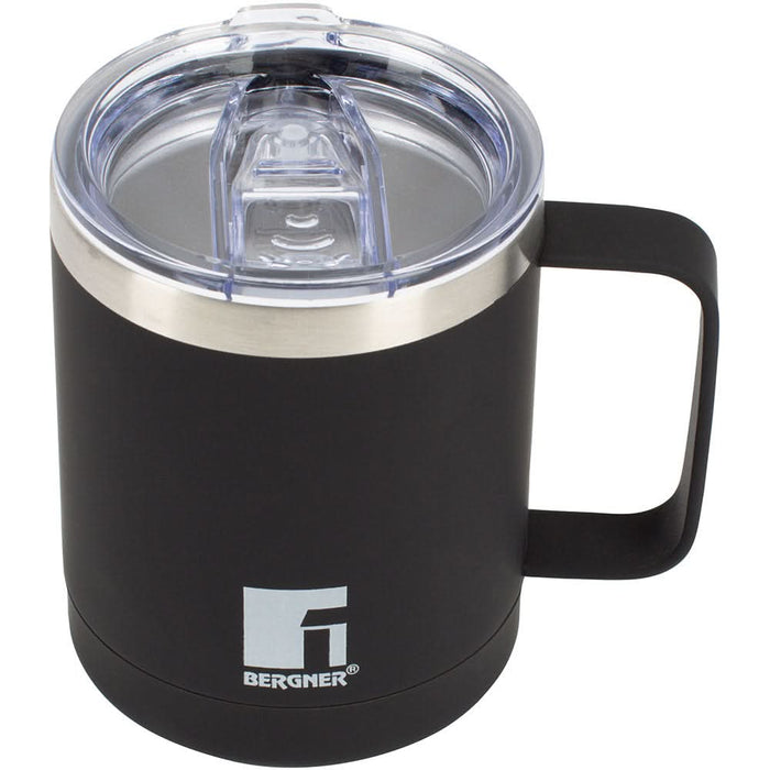 Cana termos BERGNER Coffee&Tea Lovers BG-37788-BK, 350ml, negru WALTI