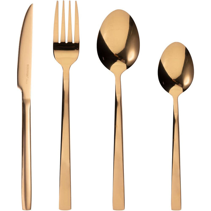 Set tacamuri BERGNER Sofia Gold BG-45194-CP, 16 piese, inox, auriu WALTI