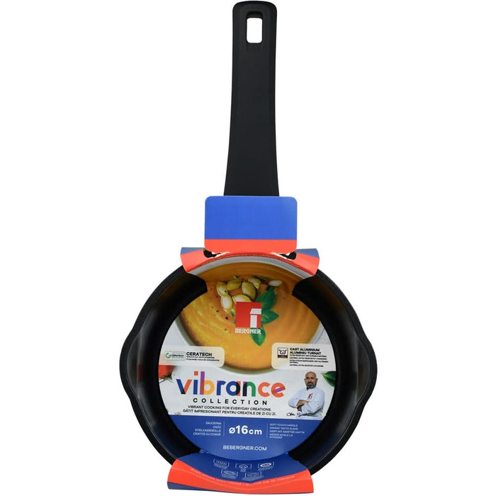 Cratita BERGNER Vibrance BG-57264-BLL-RO, 1.4l, 16cm, aluminiu, verde WALTI