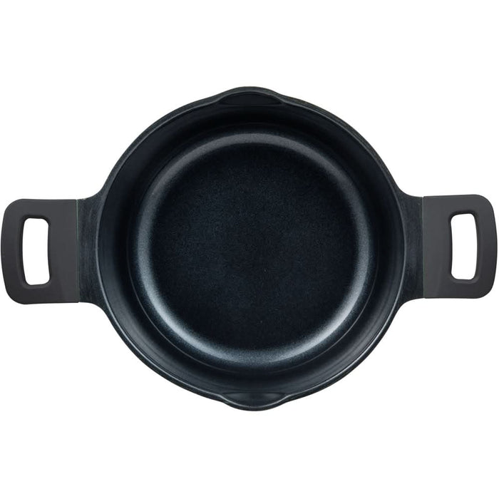 Cratita cu capac BERGNER Vibrance BG-57266-BLL-RO, 5l, 24cm, aluminiu, turcoaz WALTI