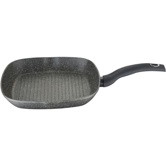 Tigaie grill BERGNER Orion BG-8520-MBG, 28 x 28 cm, aluminiu, gri WALTI