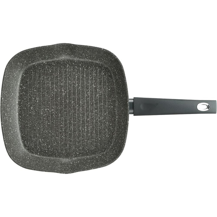 Tigaie grill BERGNER Orion BG-8520-MBG, 28 x 28 cm, aluminiu, gri WALTI