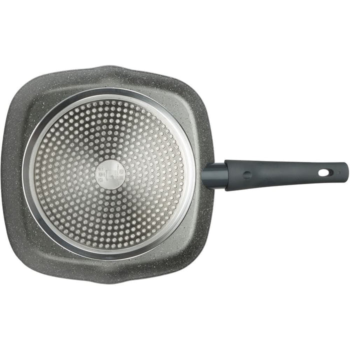 Tigaie grill BERGNER Orion BG-8520-MBG, 28 x 28 cm, aluminiu, gri WALTI