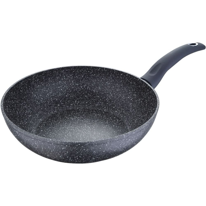 Tigaie wok BERGNER Orion BG-8521-MBG, 28cm, aluminiu, gri WALTI