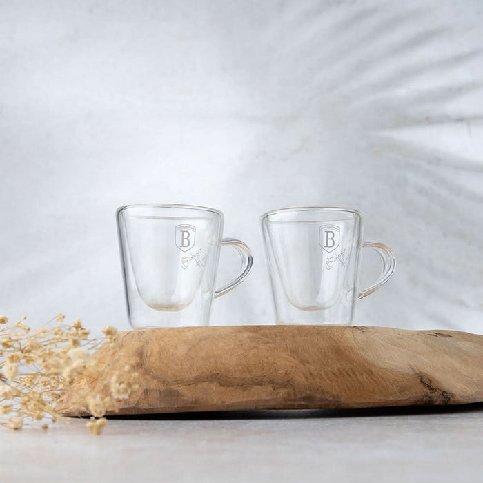 Set cesti BERLINGER HAUS BH/8772, 2 piese, 80ml, sticla WALTI