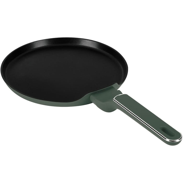 Tigaie clatite BERLINGER HAUS BH 8153, 25cm, aluminiu, verde mat WALTI