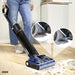 Aspirator vertical cu spalare BOSCH OneFlow Seria 6 BHF61BX, 0.72l, autonomie max 40 min, bleumarin-negru - WALTI WALTI
