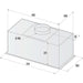 Hota incorporabila GORENJE BHI631AS, 1 motor, 580 m3/h, L 51 cm, inox - WALTI WALTI