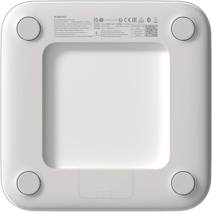 Cantar corporal XIAOMI Smart Scale S200, 150kg, Bluetooth, sticla, alb WALTI