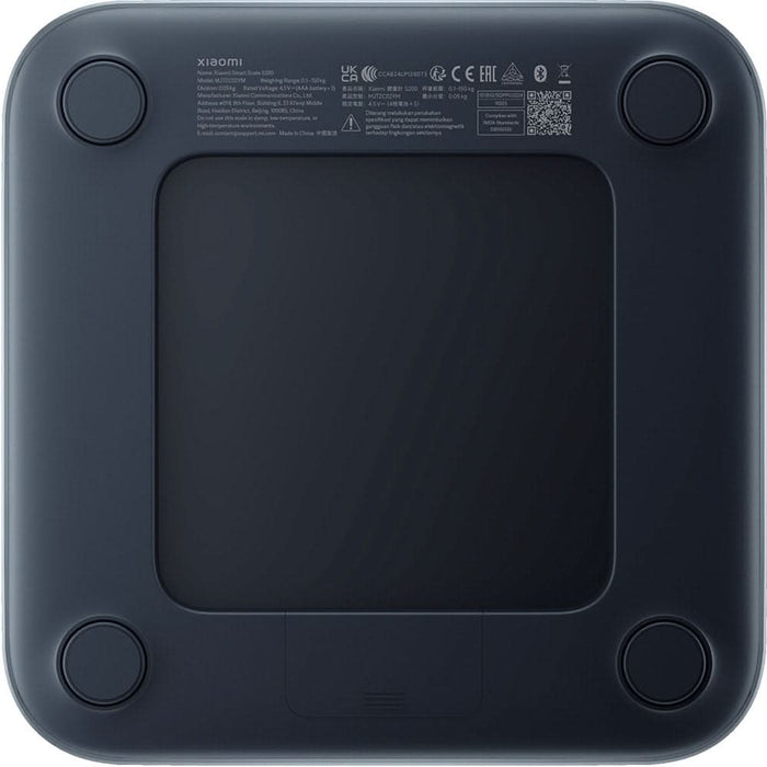 Cantar corporal XIAOMI Smart Scale S200, 150kg, Bluetooth, sticla, gri WALTI