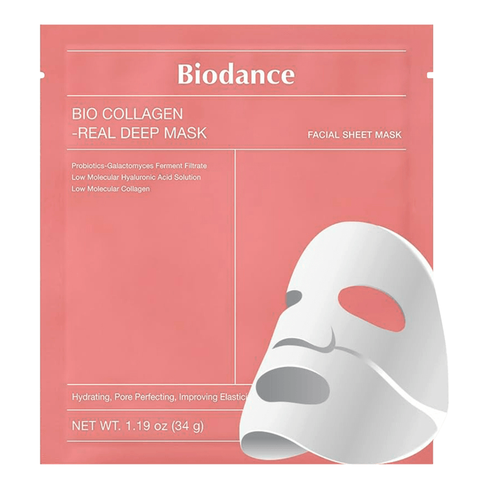 Biodance Mască de față pentru hidratare intensă și fermitate Bio-Collagen, 34 g WALTI
