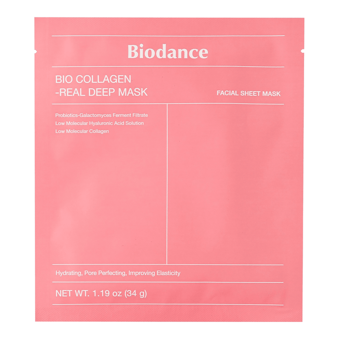 Biodance Mască de față pentru hidratare intensă și fermitate Bio-Collagen, 34 g WALTI