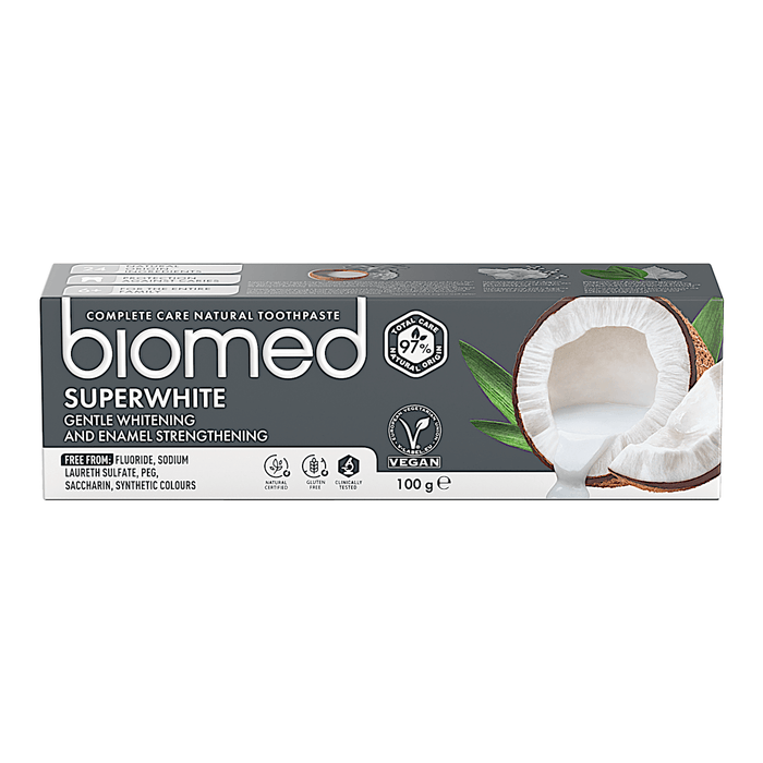 biomed Pastă de dinți superwhite, 100 g WALTI