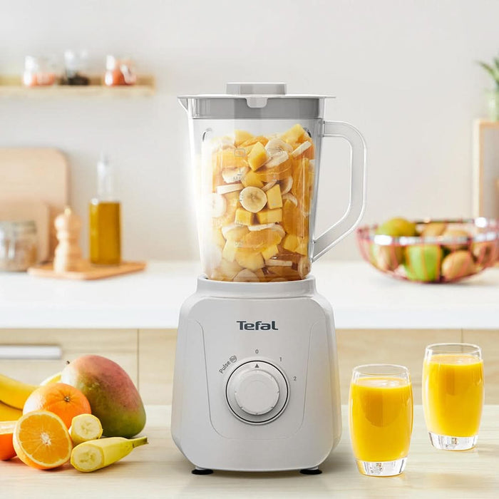 Blender TEFAL Blendforce Essential BL410BF0, 1l, 450W, 2 trepte viteza, gri - WALTI WALTI