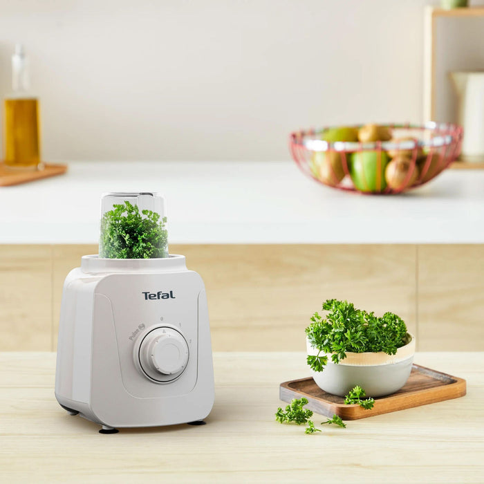 Blender TEFAL Blendforce Essential BL410BF0, 1l, 450W, 2 trepte viteza, gri - WALTI WALTI