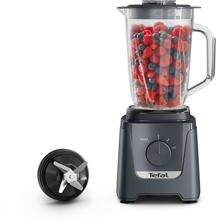 Blender TEFAL BlendForce BL585BF0, 1.25l, 600W, 2 trepte viteza, gri inchis - WALTI WALTI