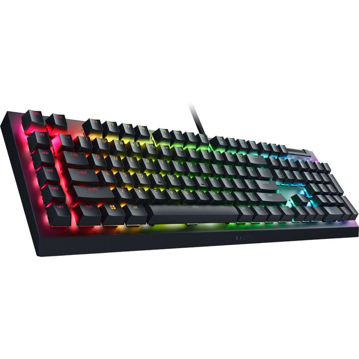 Tastatura Gaming mecanica RAZER BlackWidow V4 X, Green Clicky Switch, US, negru WALTI