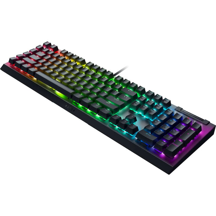 Tastatura Gaming mecanica RAZER BlackWidow V4 X, Green Clicky Switch, US, negru WALTI