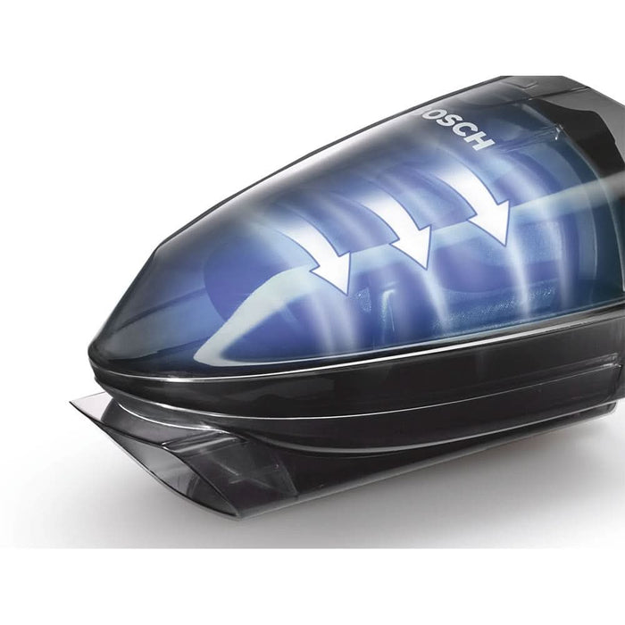 Aspirator de mana BOSCH Move BHN24L, 0.3l, 21.6V, autonomie max 45 min, High Airflow System, negru WALTI