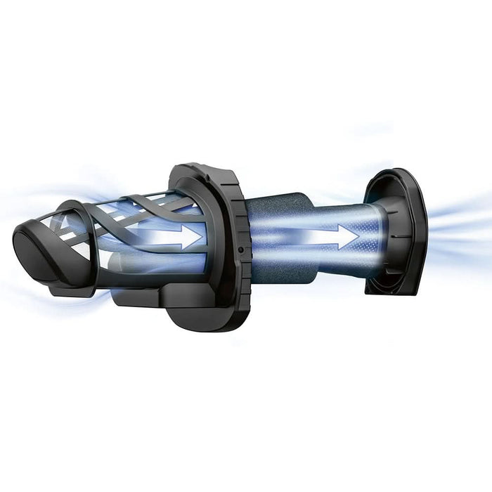 Aspirator de mana BOSCH Move BHN24L, 0.3l, 21.6V, autonomie max 45 min, High Airflow System, negru WALTI