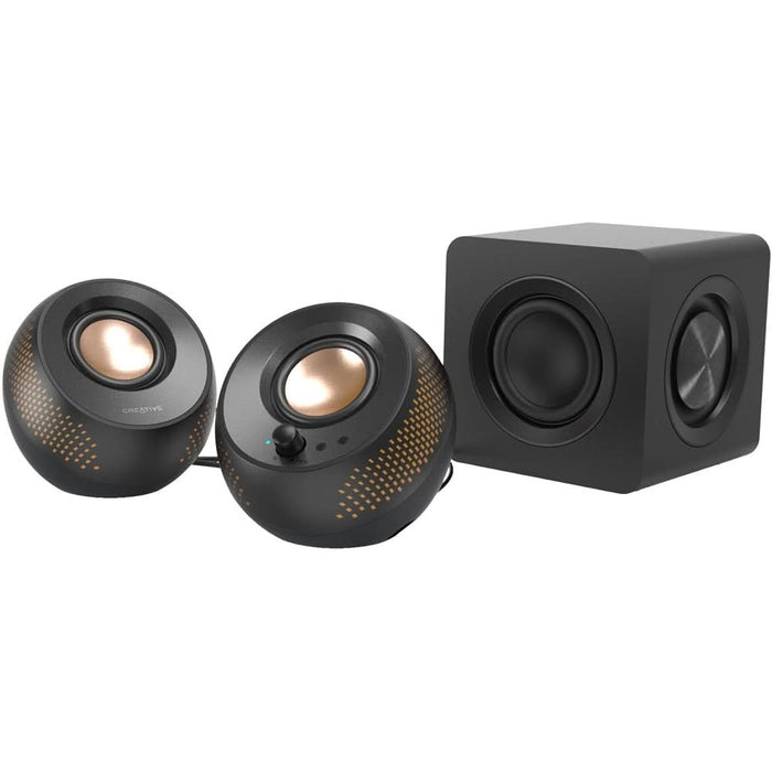 Boxe CREATIVE Pebble X Plus, 2.1,15W, negru WALTI