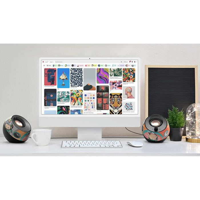 Boxe CREATIVE Pebble V3 Artisan Edition, 2.0, 8W, negru WALTI