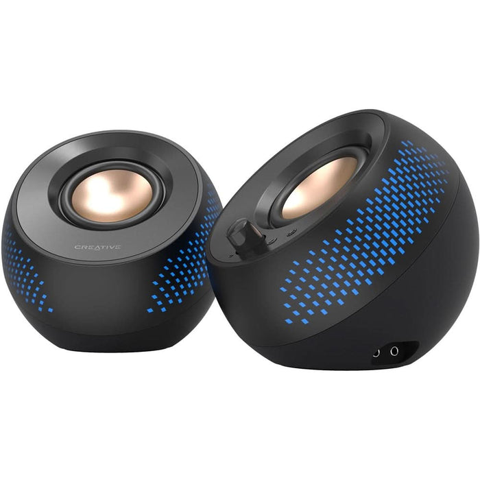 Boxe CREATIVE Pebble X, 2.0,15W, negru WALTI