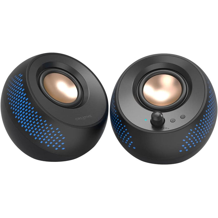 Boxe CREATIVE Pebble X, 2.0,15W, negru WALTI