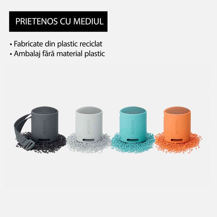 Boxa portabila SONY SRS-XB100L, Bluetooth, IP67, albastru deschis WALTI
