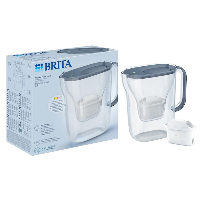 Cana filtranta BRITA Style Essential Maxtra Pro BR1057790, 2.4l, albastru-transparent WALTI