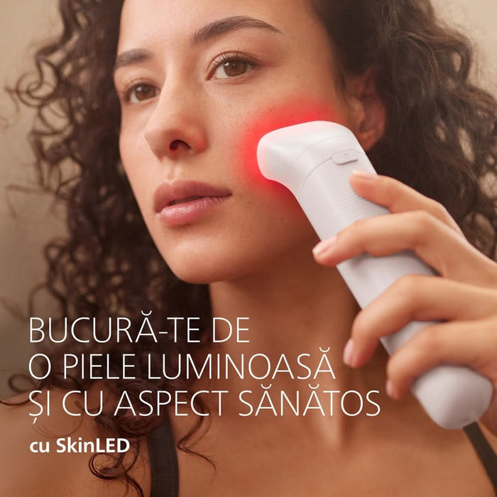 Epilator PHILIPS Seria 9900 BRE750/00, 32 pensete, 2 viteze, 10 acesorii, acumulator, gri WALTI