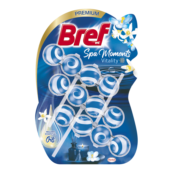 Bref Odorizant wc power activ Wellness Vitaly 3x50, 750 ml WALTI